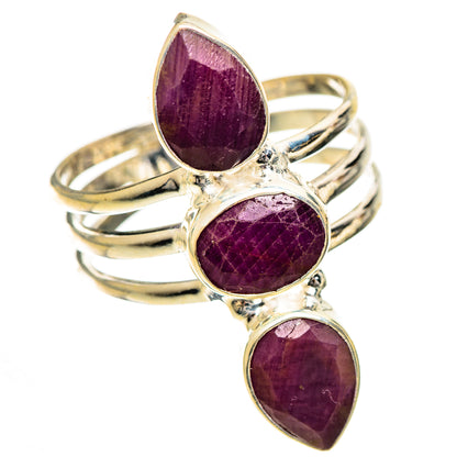 Ruby Rings handcrafted by Ana Silver Co - RING124435 - Photo 2