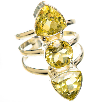 Citrine Rings handcrafted by Ana Silver Co - RING124445 - Photo 2