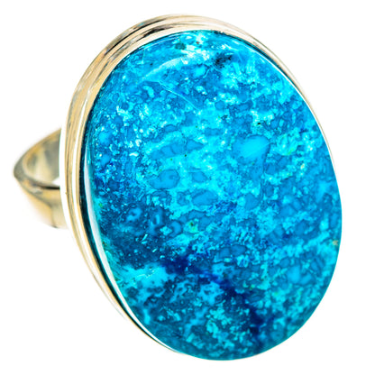 Chrysocolla Rings handcrafted by Ana Silver Co - RING124449 - Photo 2