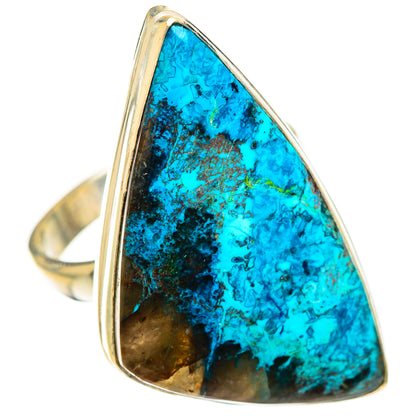 Shattuckite Rings handcrafted by Ana Silver Co - RING124454 - Photo 2