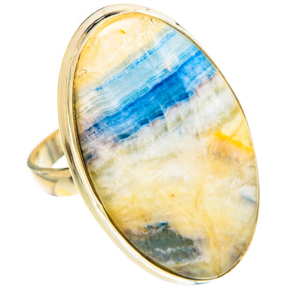 Blue Scheelite Rings handcrafted by Ana Silver Co - RING124474 - Photo 2