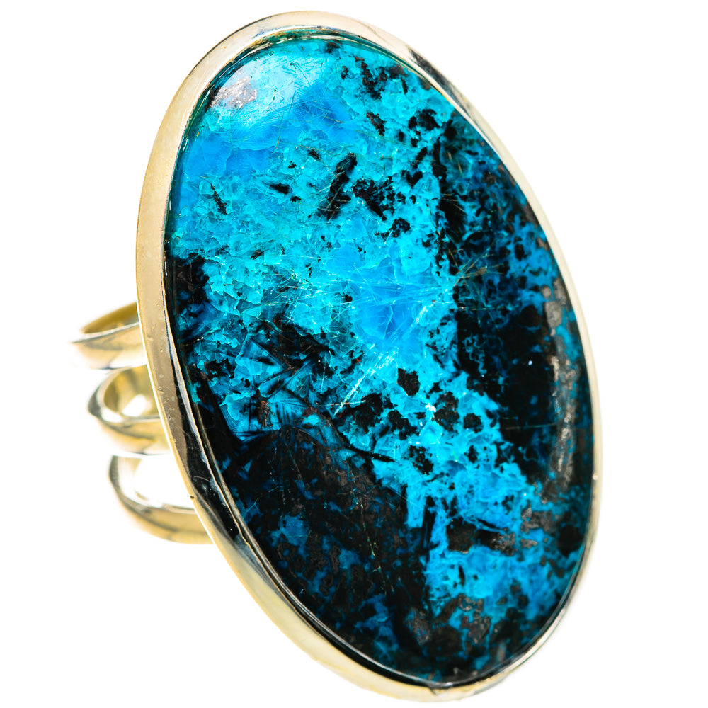Shattuckite Rings handcrafted by Ana Silver Co - RING124475 - Photo 2