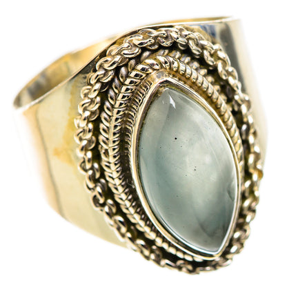 Aquamarine Rings handcrafted by Ana Silver Co - RING124502 - Photo 2