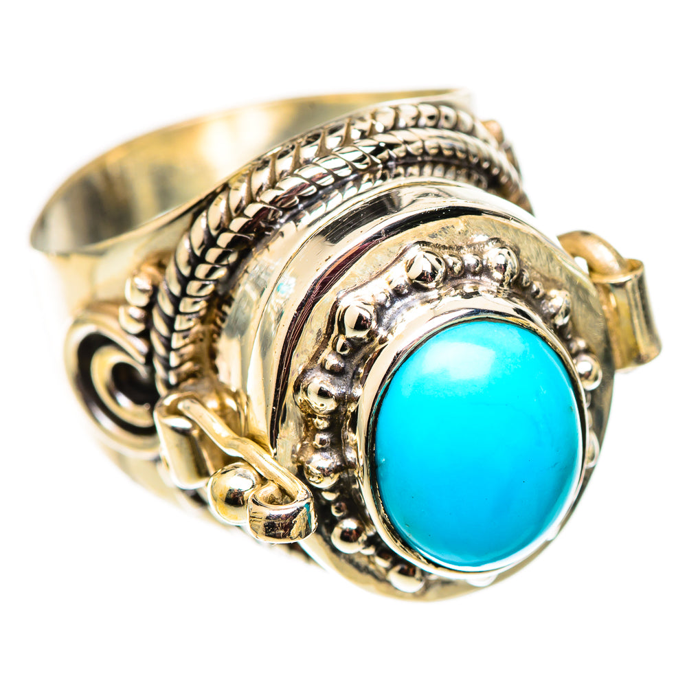 Larimar Rings handcrafted by Ana Silver Co - RING124528 - Photo 2