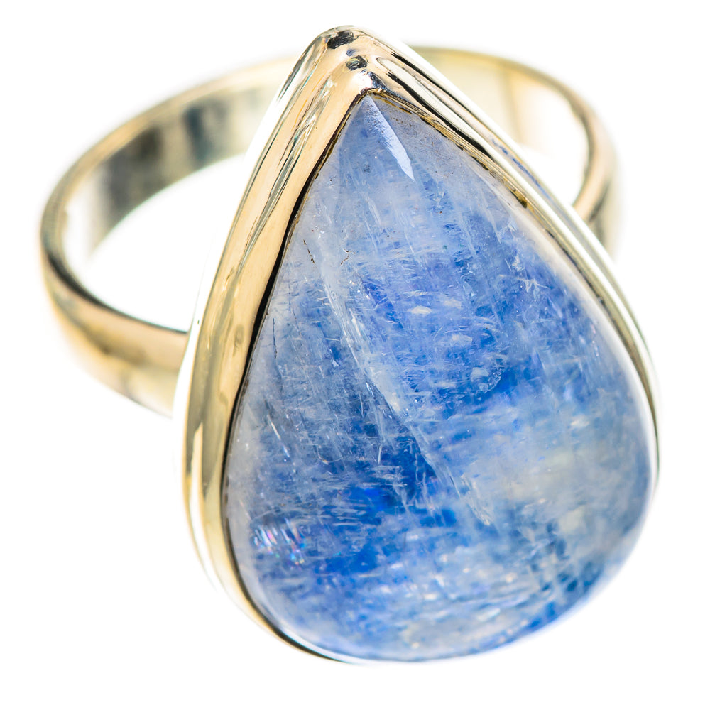 Rainbow Moonstone Rings handcrafted by Ana Silver Co - RING124530 - Photo 2
