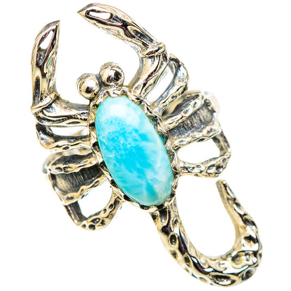 Larimar Rings handcrafted by Ana Silver Co - RING124531 - Photo 2