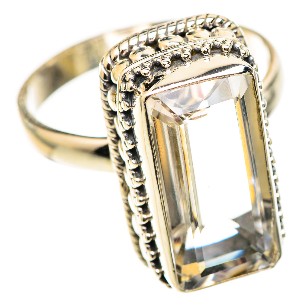 White Quartz Rings handcrafted by Ana Silver Co - RING124544 - Photo 2