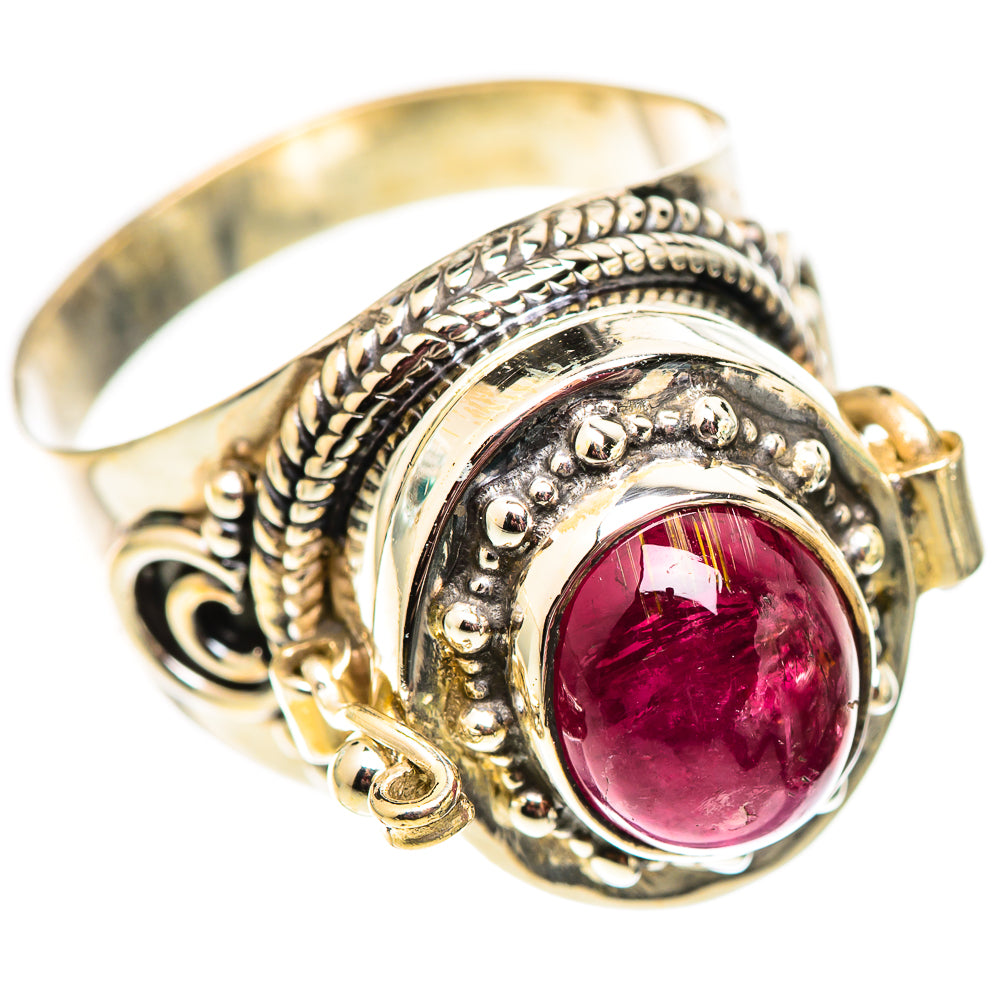 Pink Tourmaline Rings handcrafted by Ana Silver Co - RING124563 - Photo 2