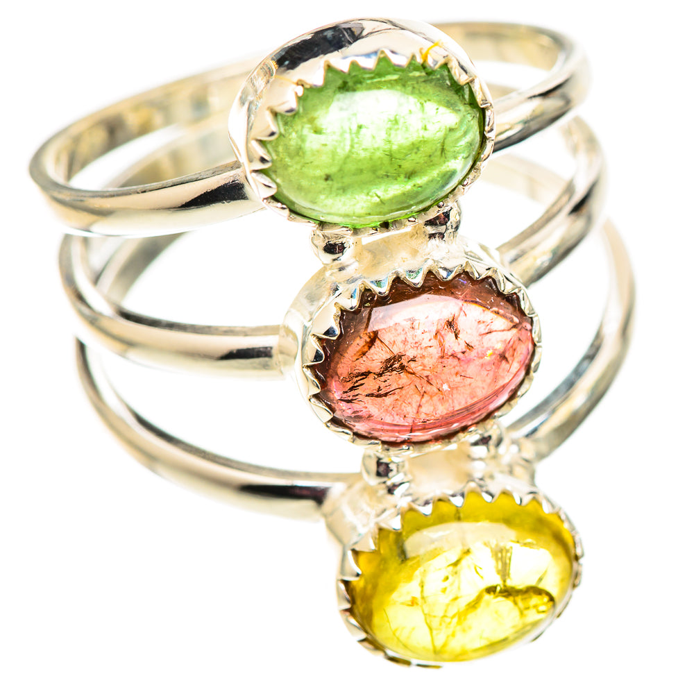 Tourmaline Rings handcrafted by Ana Silver Co - RING124570 - Photo 2