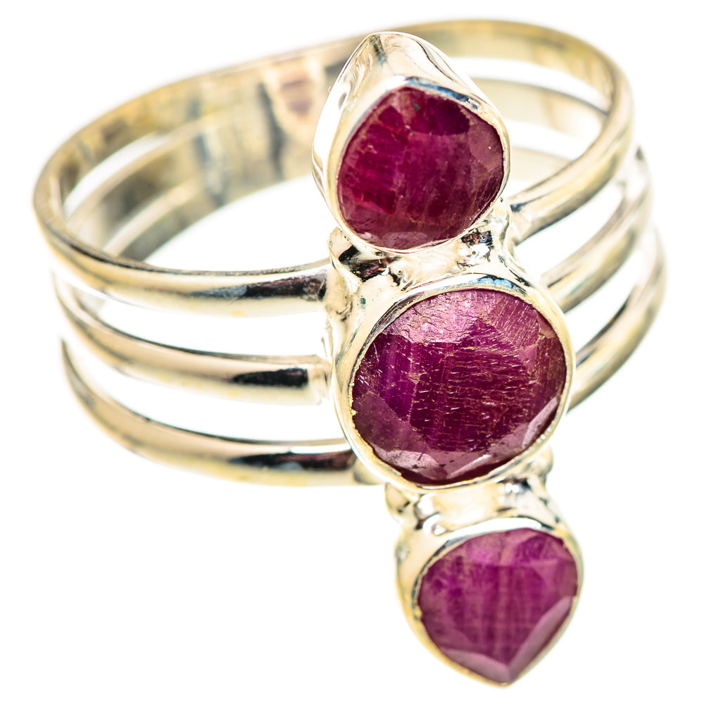 Ruby Rings handcrafted by Ana Silver Co - RING124589 - Photo 2
