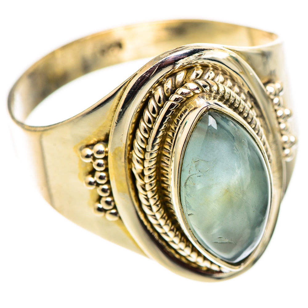 Aquamarine Rings handcrafted by Ana Silver Co - RING124603 - Photo 2