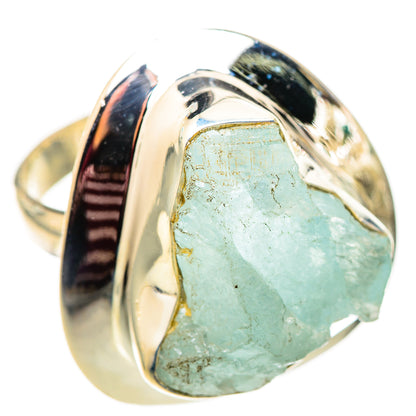 Aquamarine Rings handcrafted by Ana Silver Co - RING124630 - Photo 2