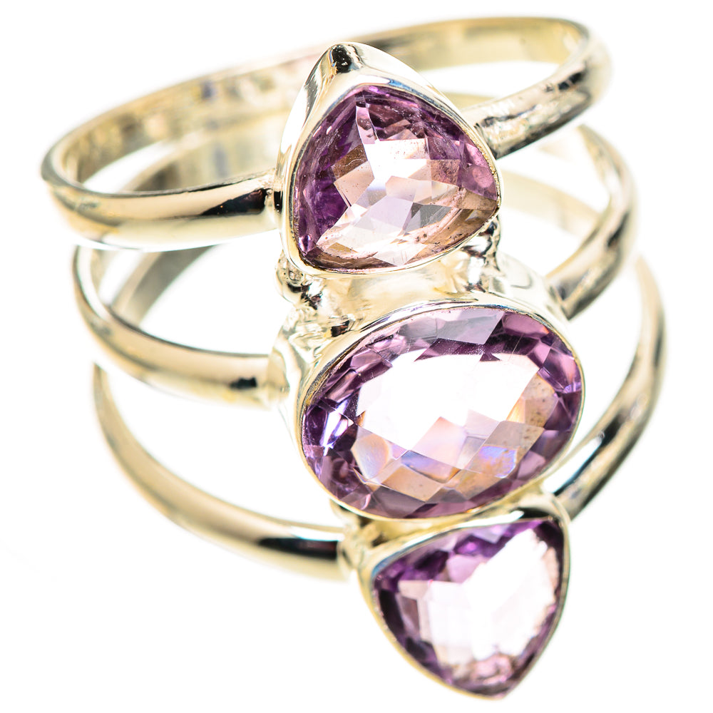 Amethyst Rings handcrafted by Ana Silver Co - RING124677 - Photo 2