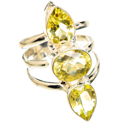 Citrine Rings handcrafted by Ana Silver Co - RING124697 - Photo 2