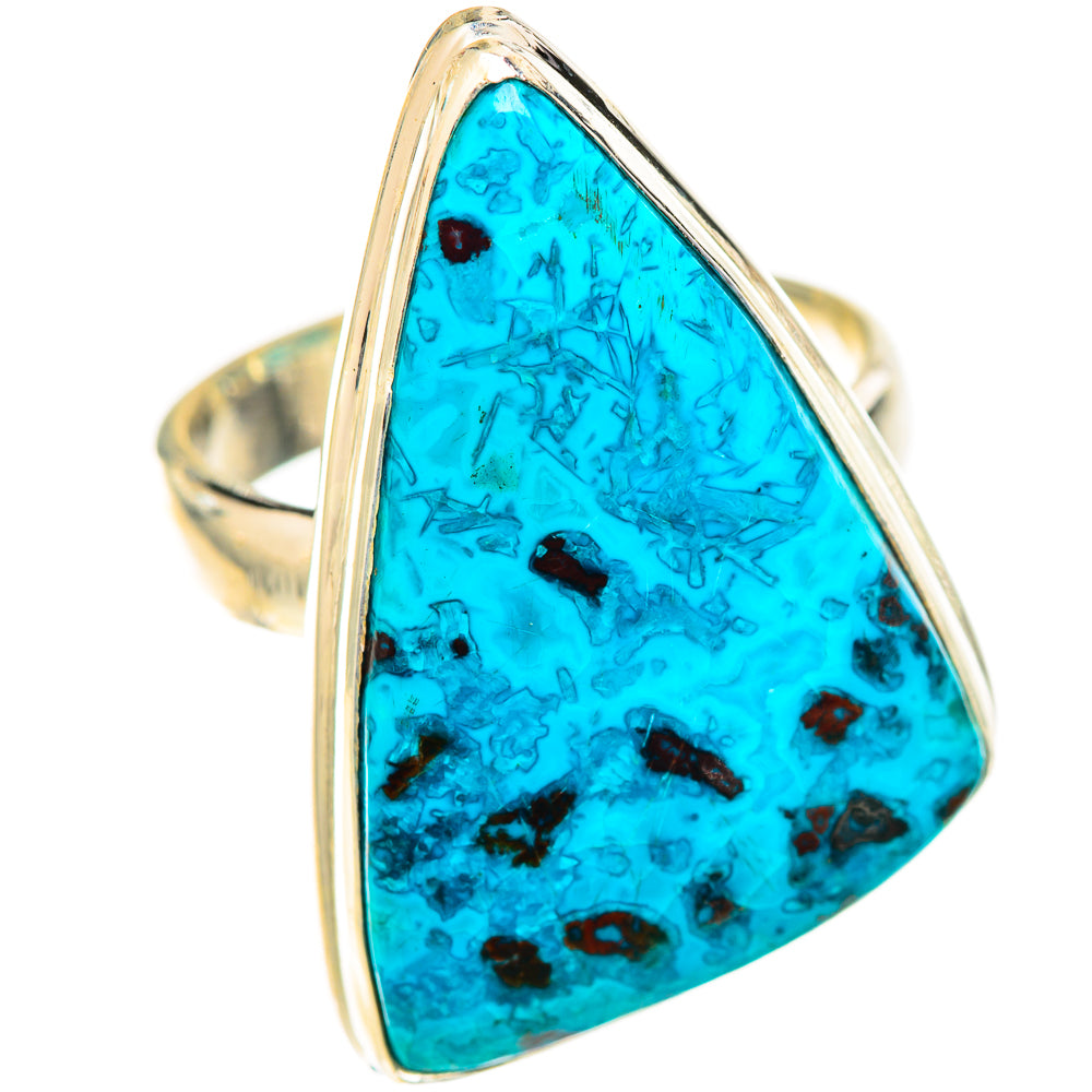 Shattuckite Rings handcrafted by Ana Silver Co - RING124698 - Photo 2
