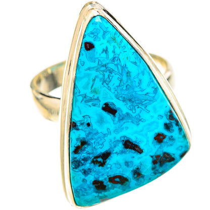 Shattuckite Rings handcrafted by Ana Silver Co - RING124698 - Photo 2