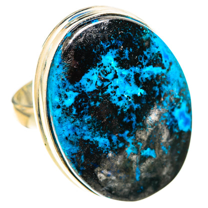 Shattuckite Rings handcrafted by Ana Silver Co - RING124709 - Photo 2