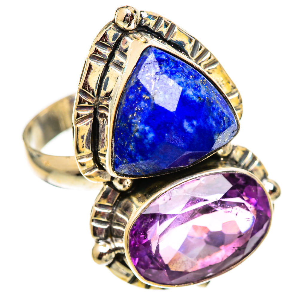 Lapis Lazuli Rings handcrafted by Ana Silver Co - RING124719 - Photo 2
