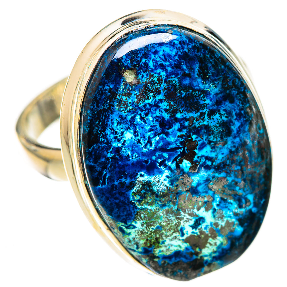 Shattuckite Rings handcrafted by Ana Silver Co - RING124742 - Photo 2