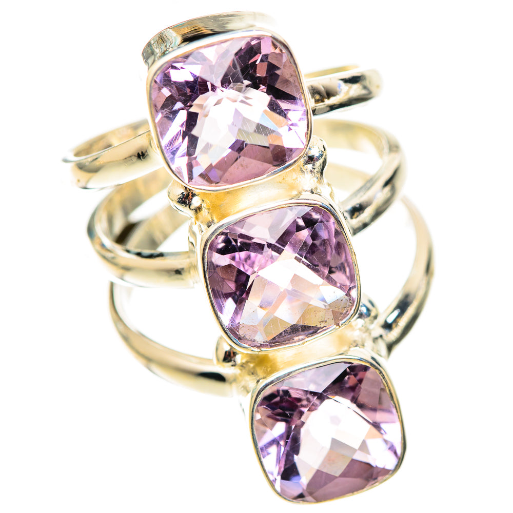 Amethyst Rings handcrafted by Ana Silver Co - RING124748 - Photo 2