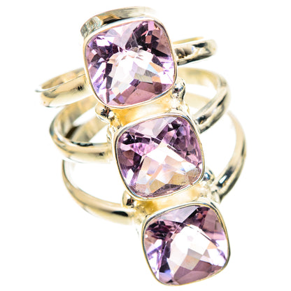 Amethyst Rings handcrafted by Ana Silver Co - RING124748 - Photo 2