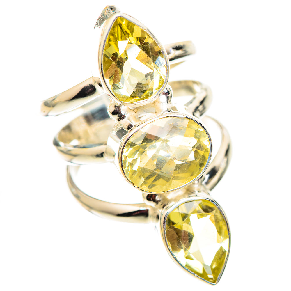 Citrine Rings handcrafted by Ana Silver Co - RING124758 - Photo 2