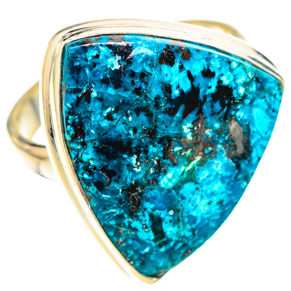 Shattuckite Rings handcrafted by Ana Silver Co - RING124761 - Photo 2