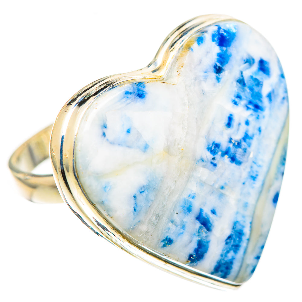 Blue Scheelite Rings handcrafted by Ana Silver Co - RING124768 - Photo 2
