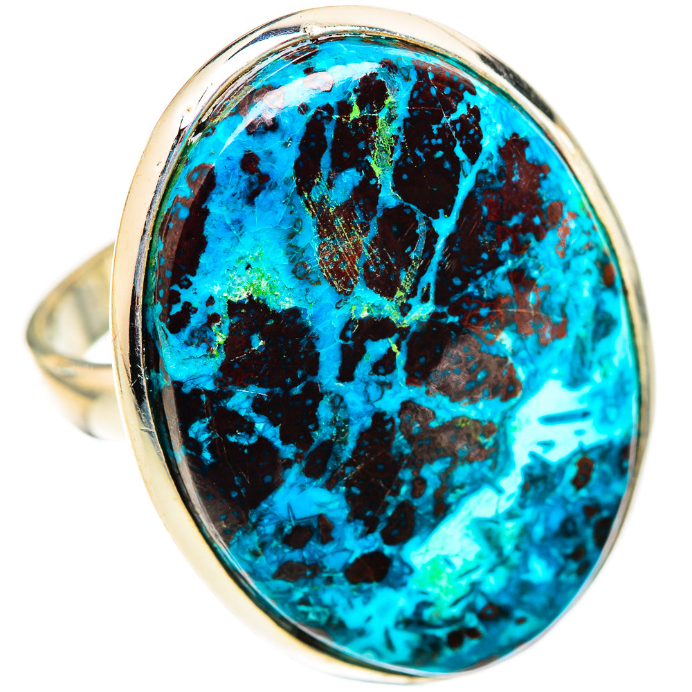 Shattuckite Rings handcrafted by Ana Silver Co - RING124771 - Photo 2