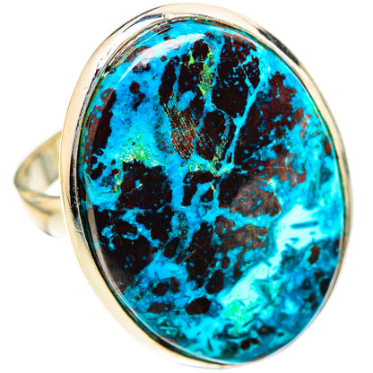 Shattuckite Rings handcrafted by Ana Silver Co - RING124771 - Photo 2