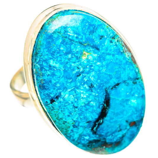 Chrysocolla Rings handcrafted by Ana Silver Co - RING124785 - Photo 2