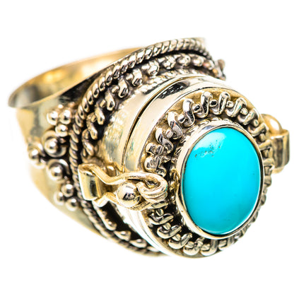 Larimar Rings handcrafted by Ana Silver Co - RING124802 - Photo 2