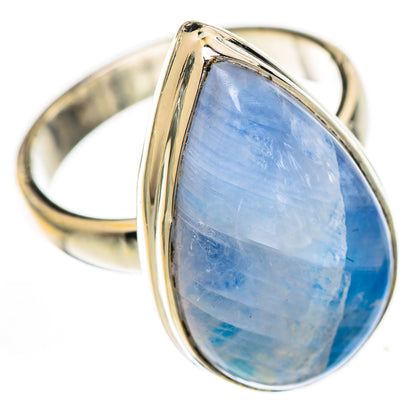 Rainbow Moonstone Rings handcrafted by Ana Silver Co - RING124825 - Photo 2