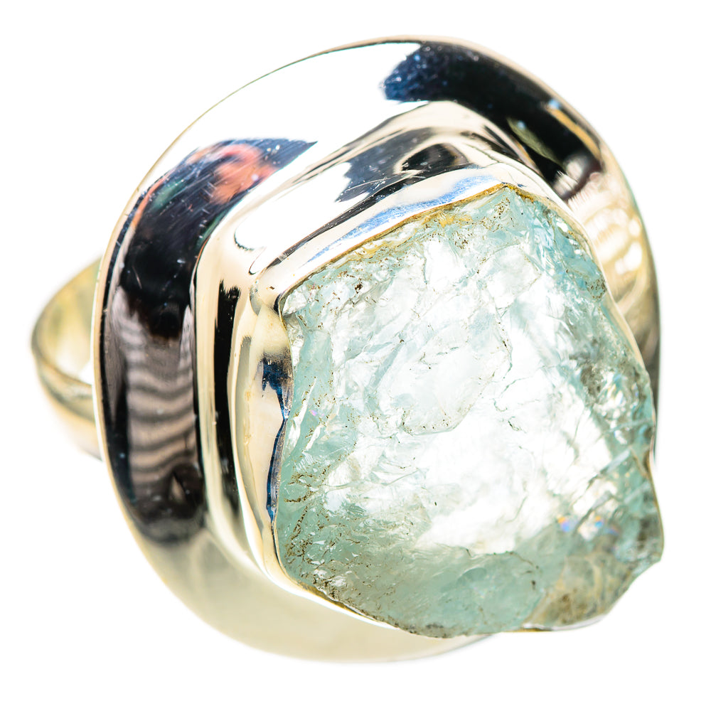 Aquamarine Rings handcrafted by Ana Silver Co - RING124826 - Photo 2