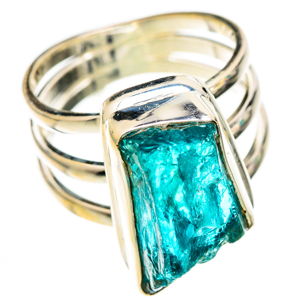 Apatite Rings handcrafted by Ana Silver Co - RING124828 - Photo 2