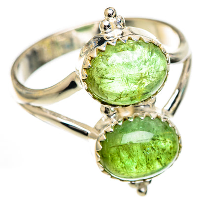 Prehnite Rings handcrafted by Ana Silver Co - RING124830 - Photo 2