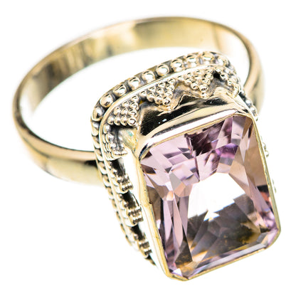 Pink Amethyst Rings handcrafted by Ana Silver Co - RING124860 - Photo 2