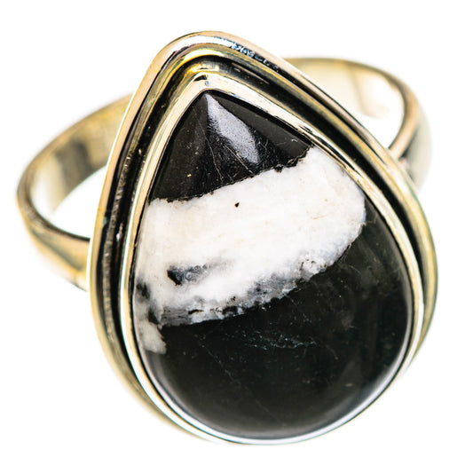 Pinolith Jasper Rings handcrafted by Ana Silver Co - RING124862 - Photo 2