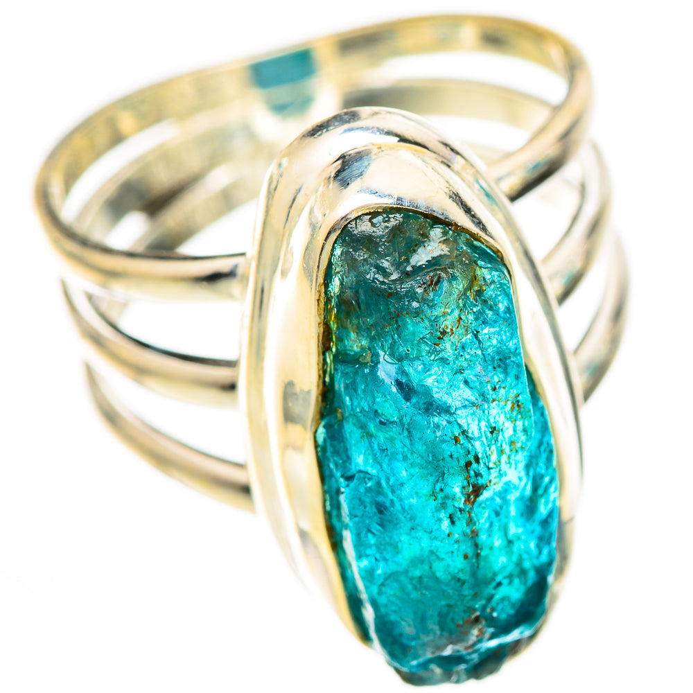 Apatite Rings handcrafted by Ana Silver Co - RING124875 - Photo 2