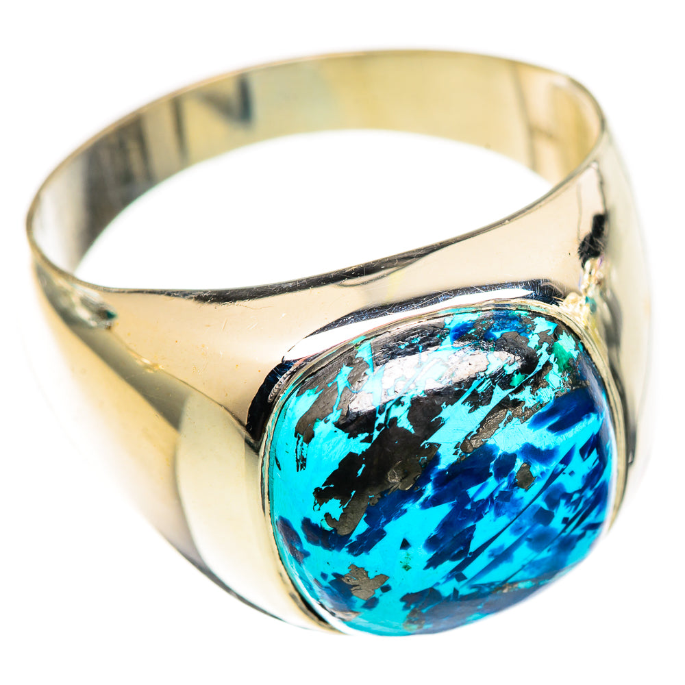 Shattuckite Rings handcrafted by Ana Silver Co - RING124876 - Photo 2