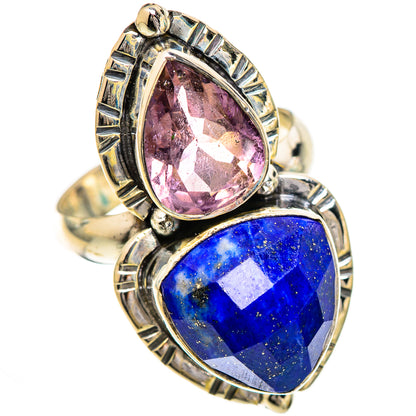Lapis Lazuli Rings handcrafted by Ana Silver Co - RING124888 - Photo 2