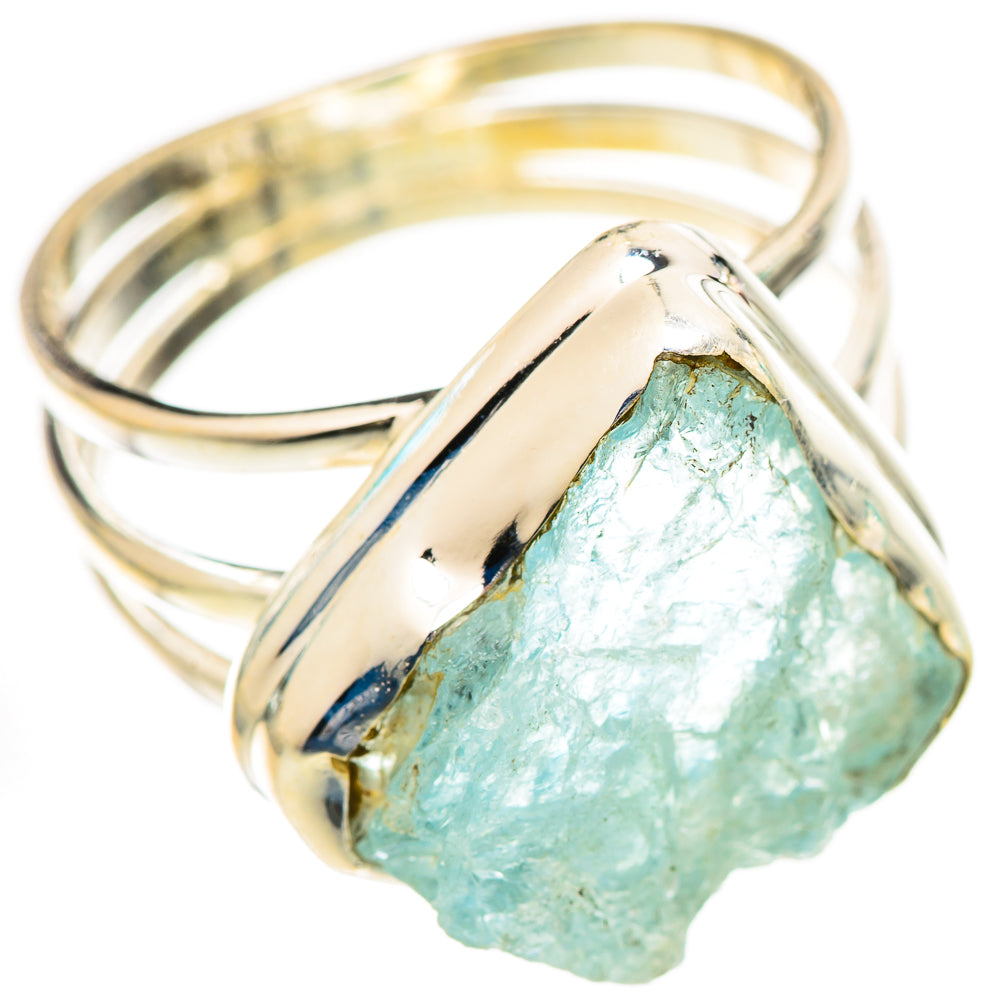 Aquamarine Rings handcrafted by Ana Silver Co - RING124895 - Photo 2
