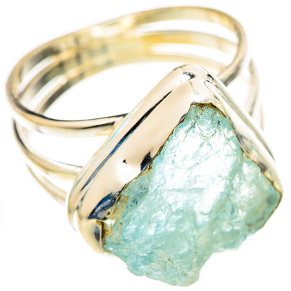 Aquamarine Rings handcrafted by Ana Silver Co - RING124895 - Photo 2