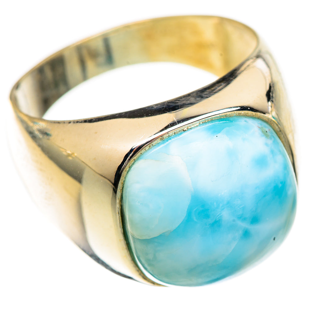 Larimar Rings handcrafted by Ana Silver Co - RING124898 - Photo 2