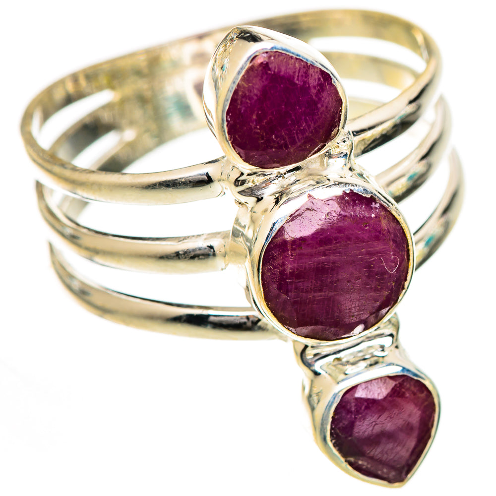 Ruby Rings handcrafted by Ana Silver Co - RING124905 - Photo 2