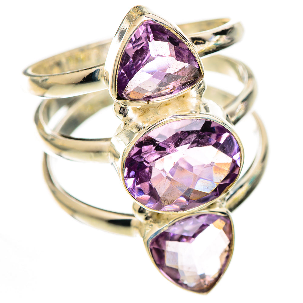 Amethyst Rings handcrafted by Ana Silver Co - RING124908 - Photo 2