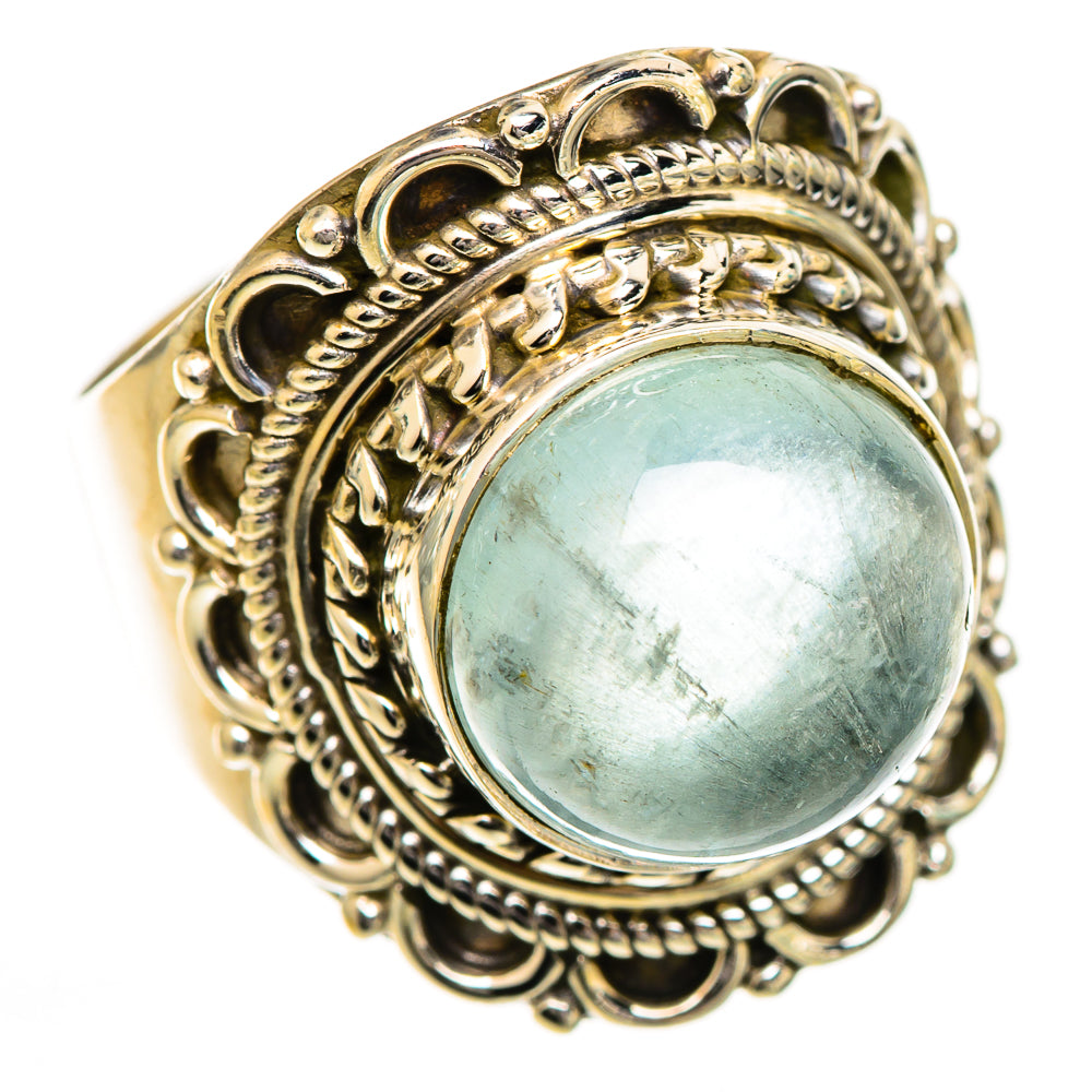 Aquamarine Rings handcrafted by Ana Silver Co - RING124919 - Photo 2