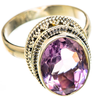 Pink Amethyst Rings handcrafted by Ana Silver Co - RING124931 - Photo 2