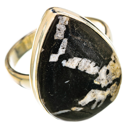 Pinolith Jasper Rings handcrafted by Ana Silver Co - RING124932 - Photo 2