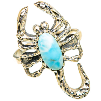 Larimar Rings handcrafted by Ana Silver Co - RING124940 - Photo 2
